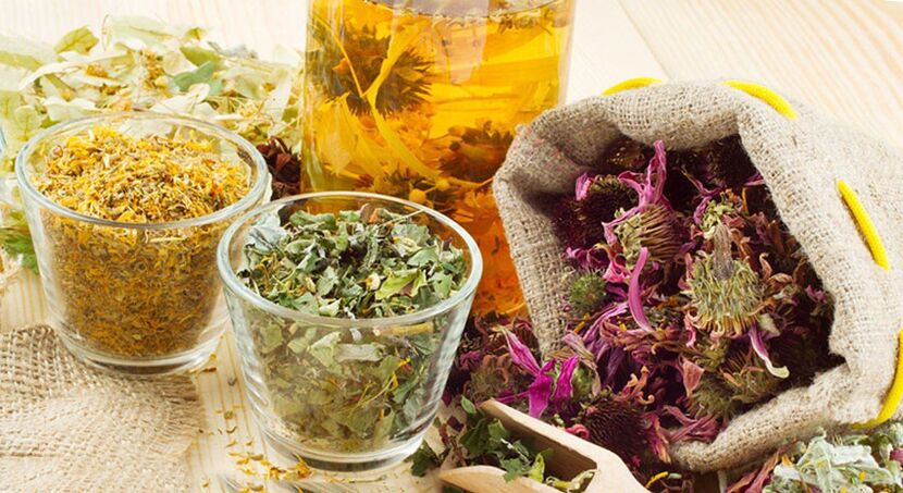 Herb with psoriasis